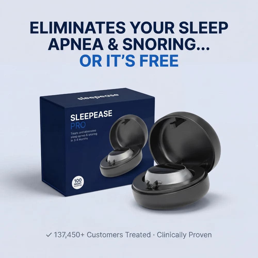 SleepEase Pro device and charging case